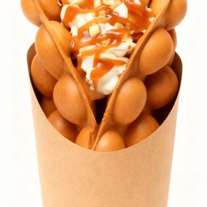 Гонконгская Вафля арахис карамель